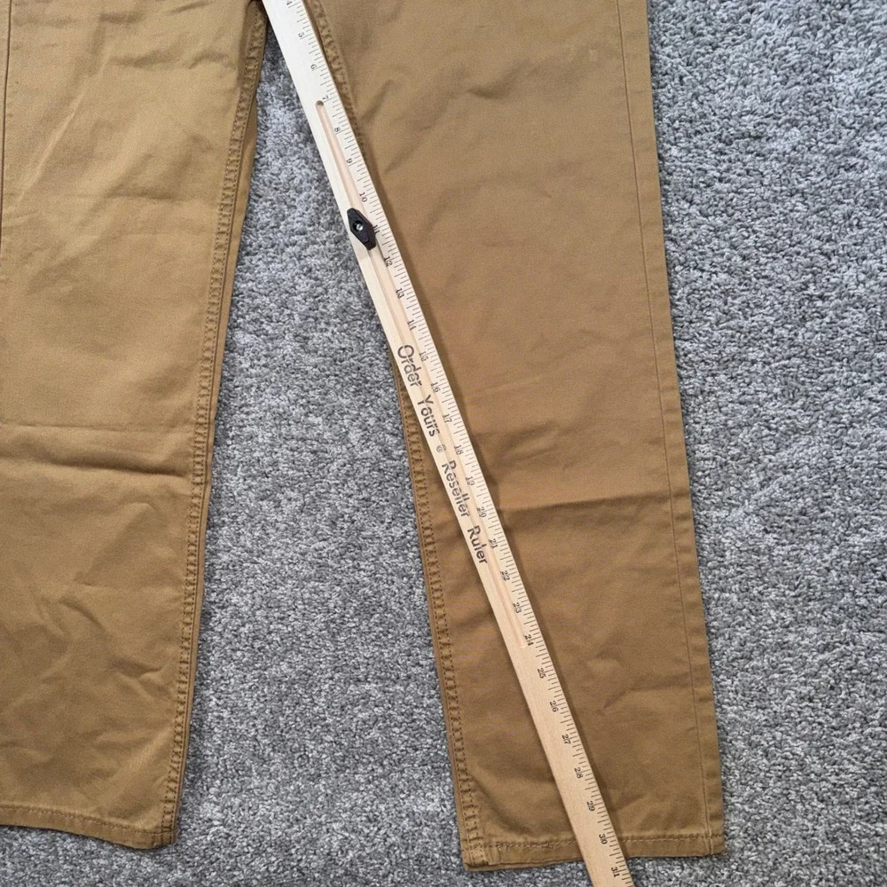 Levi's 514 Straight Pants Mens Khaki Tan 30x30 NEW